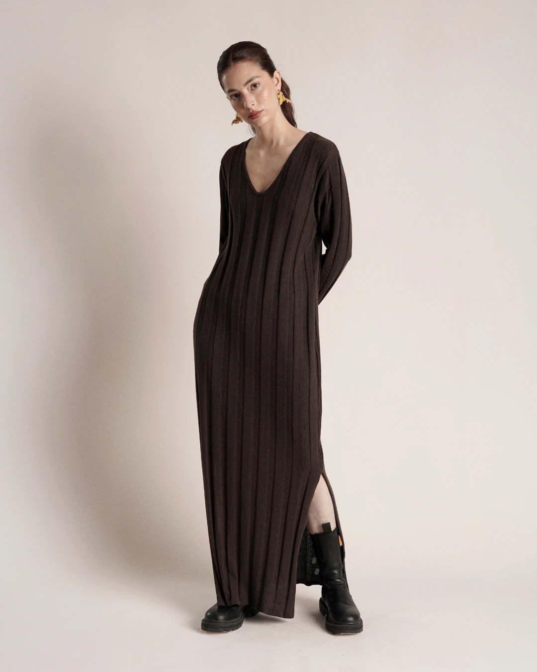 Vestido laguna Chocolate - imagen 1