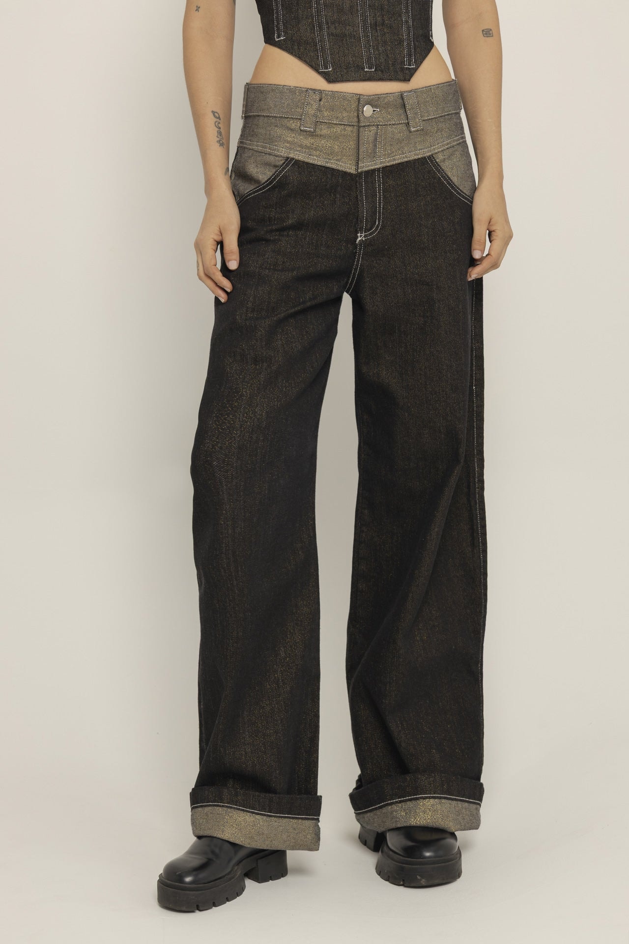 GOLD LAGOON PANTS - imagen 1
