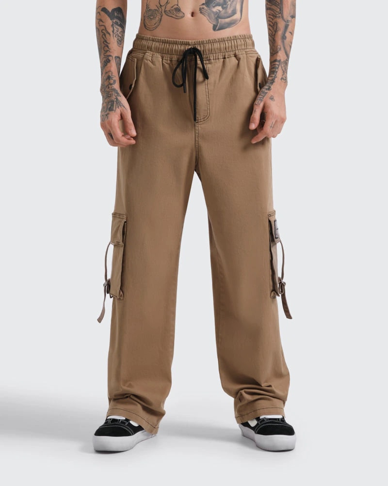 Jogger Cargo Café Block Supply - imagen 1