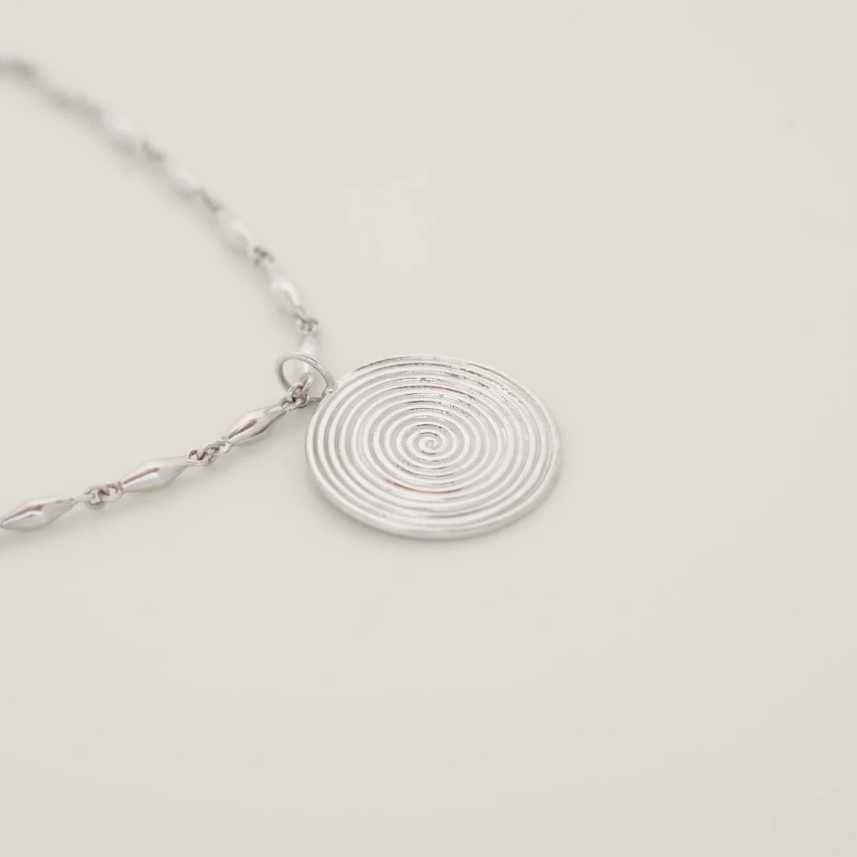 Uzumaki Pendant Silver - imagen 1