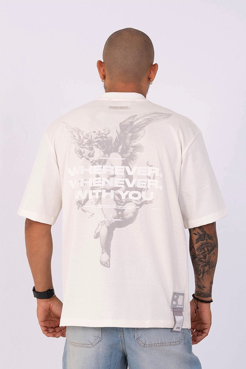 Camiseta oversize wherever - imagen 1