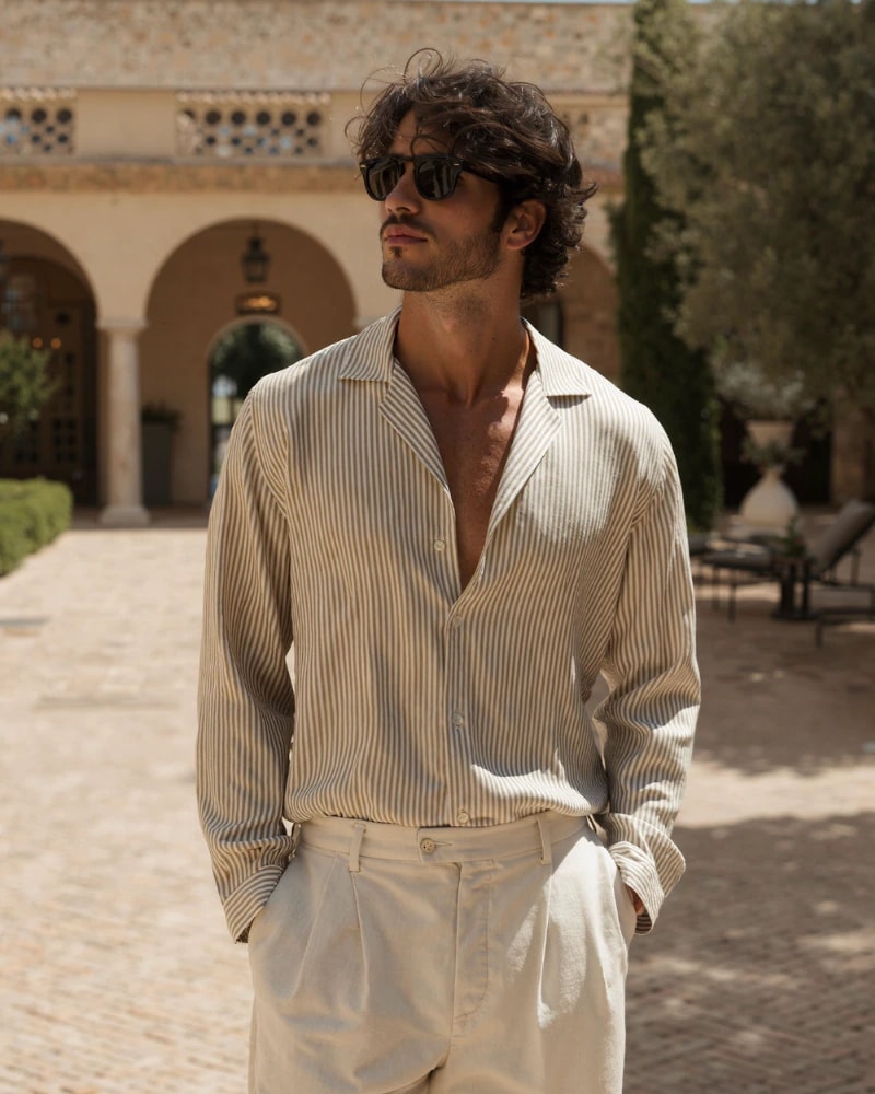 Gentlemen's Striped Shirt - imagen 1