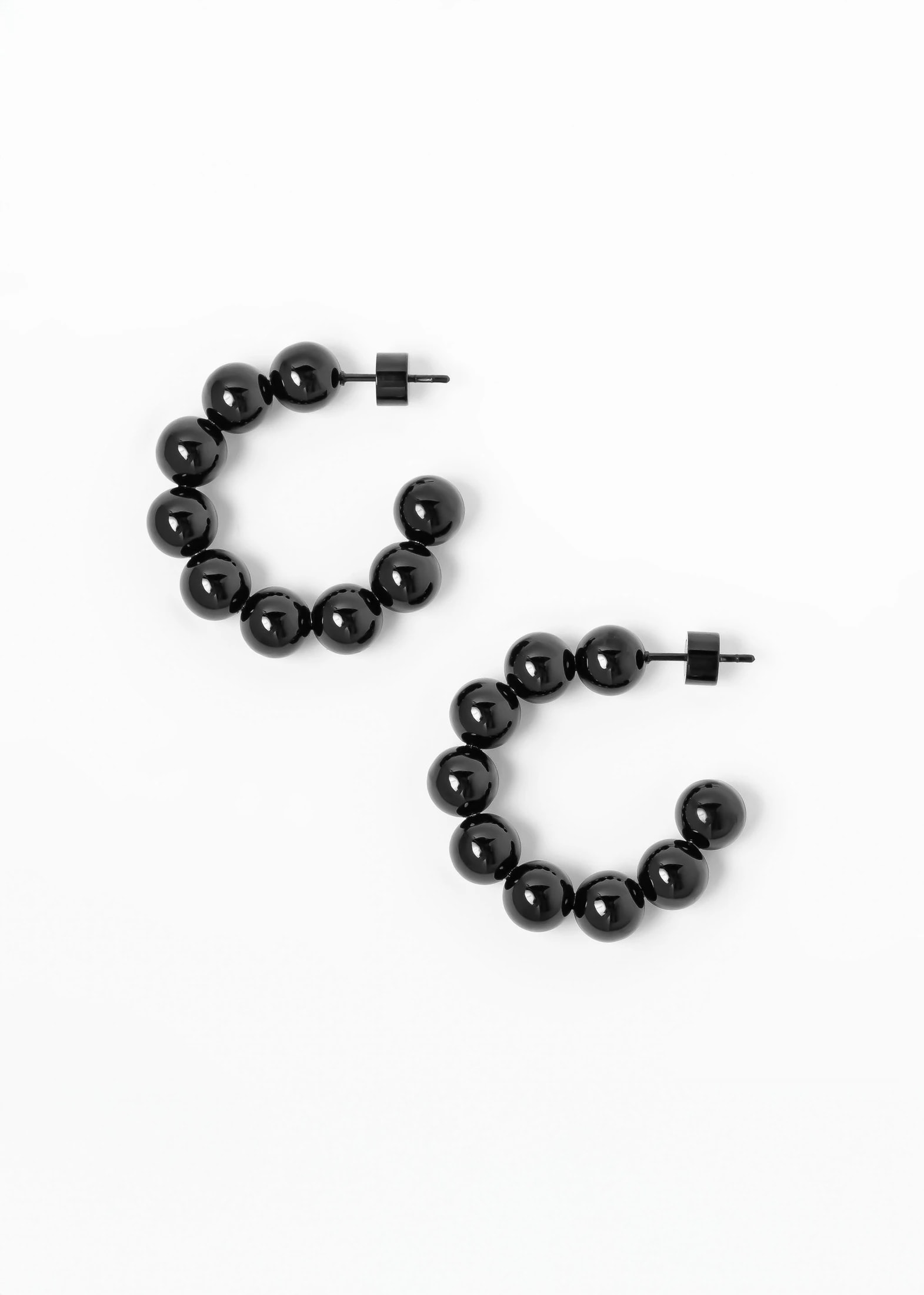 Faira Hoops Negro - imagen 1