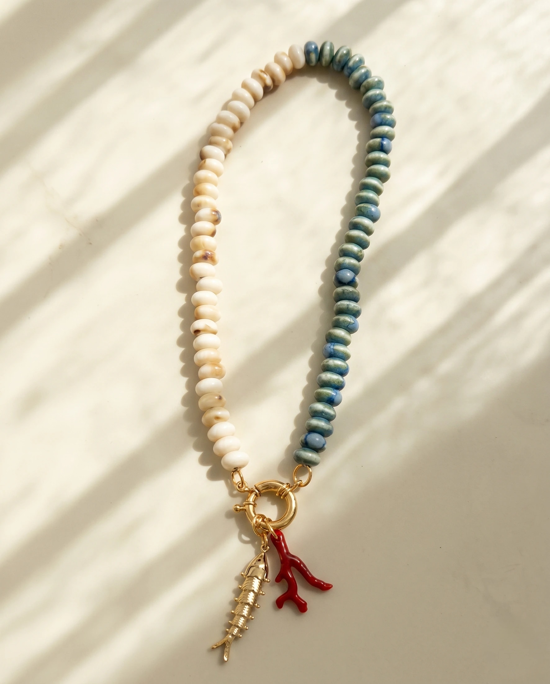 Deep Salt Necklace + 2 Removable Charms - imagen 1