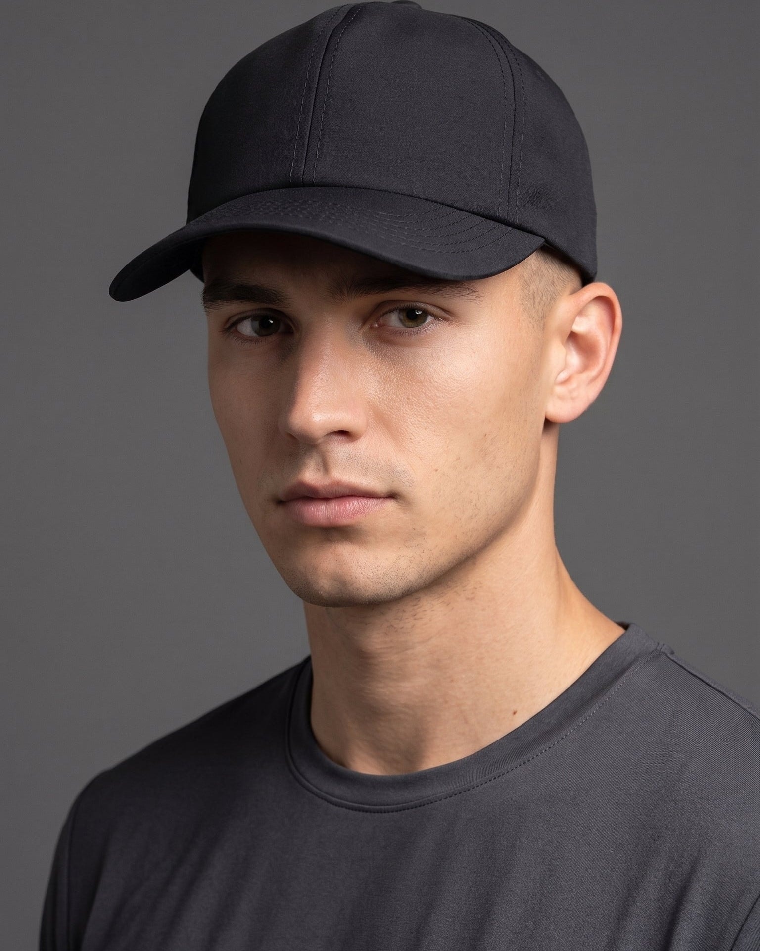 Gorra Desestructurada Negra - imagen 1