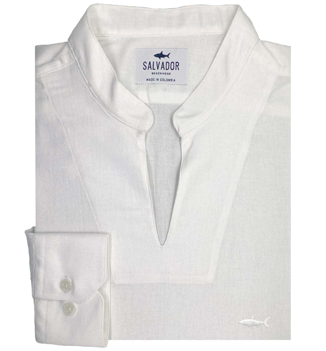 CAMISA DUNNOS FLEX BLANCA - imagen 1