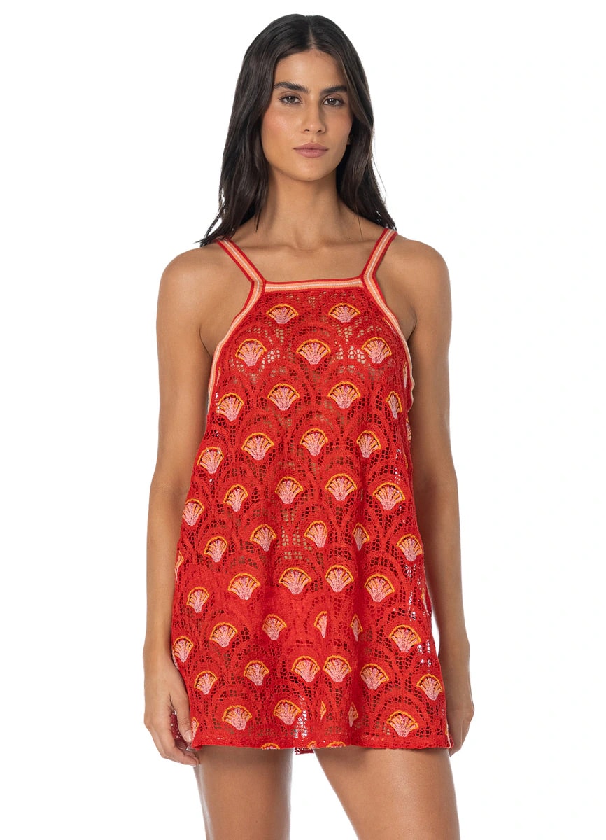 Maaji Scarlet Ocean Lumina Short Dress - imagen 1