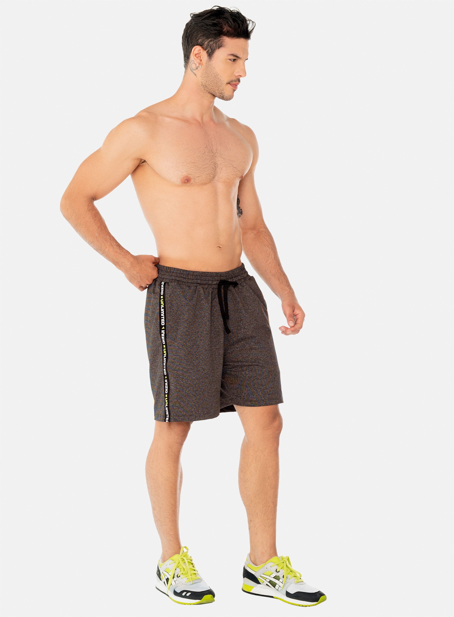 PANTALONETA DEPORTIVA  POLIÉSTER CON SHORT INTERNO - imagen 1