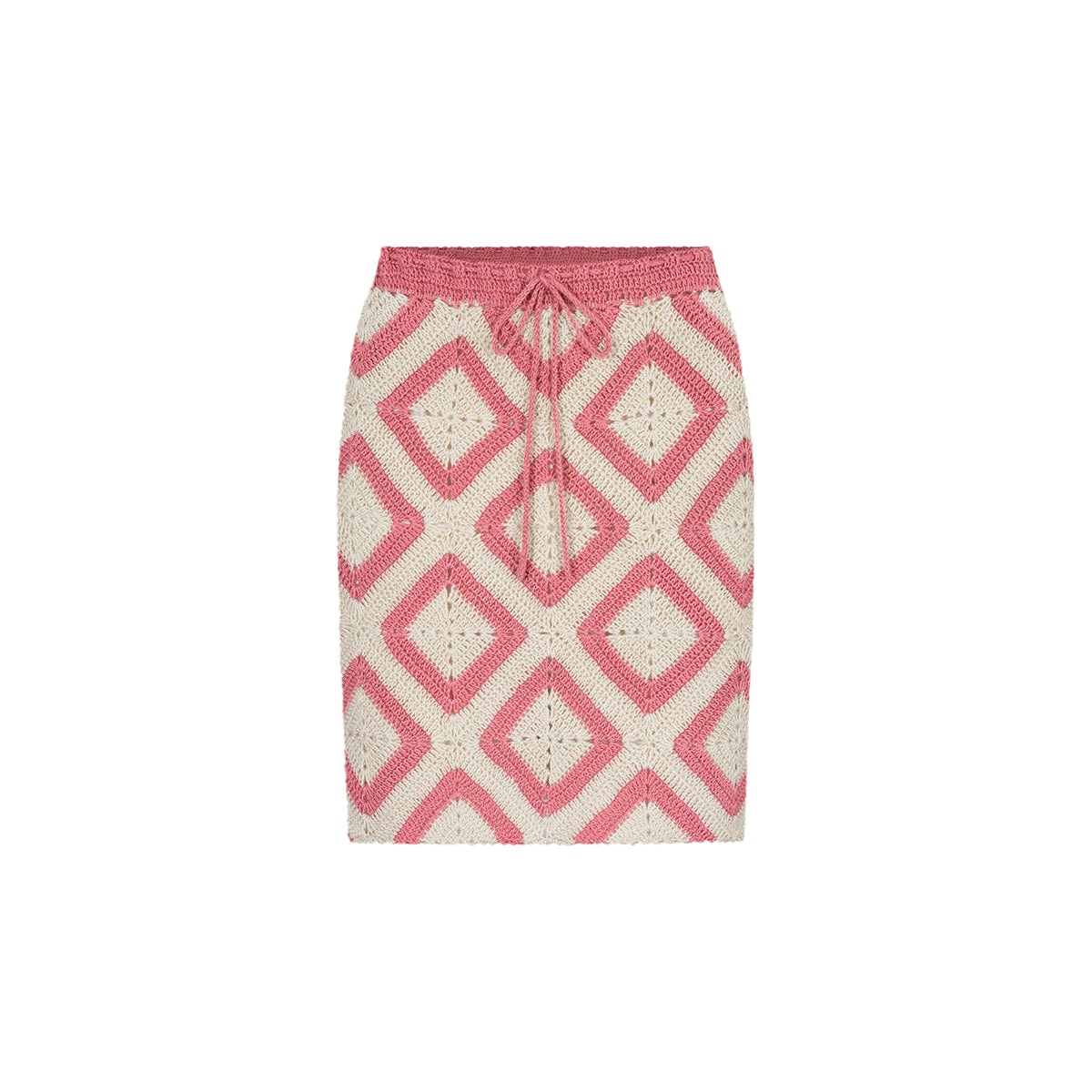 SKIRT CROCHET- PINK - imagen 1