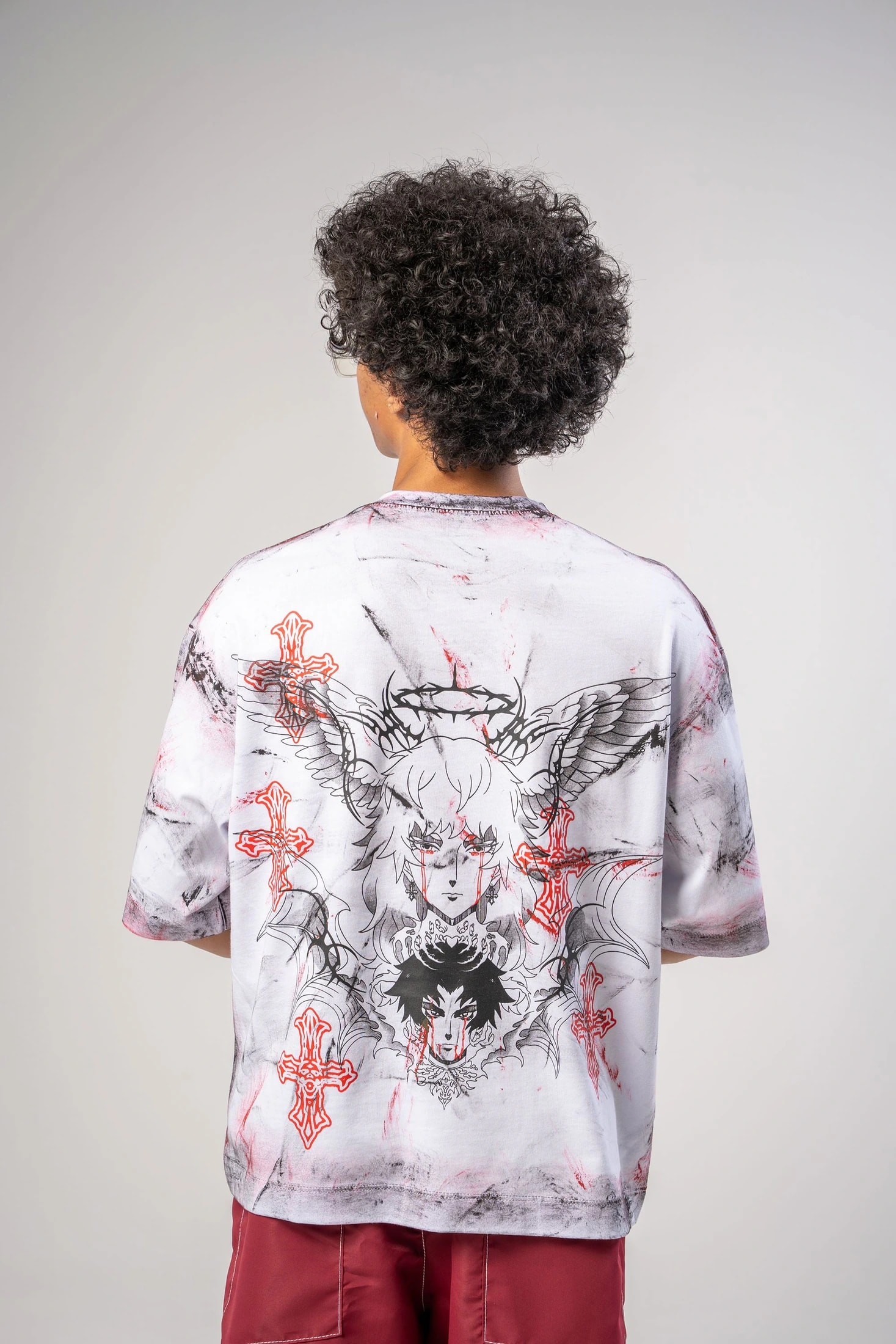 Camiseta Distressed Cry baby - imagen 1