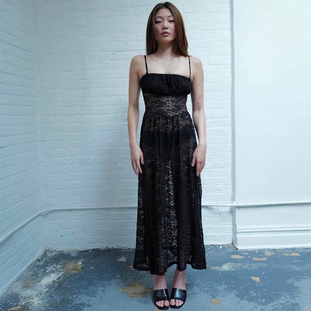 ARIELLE BLACK DRESS - imagen 1