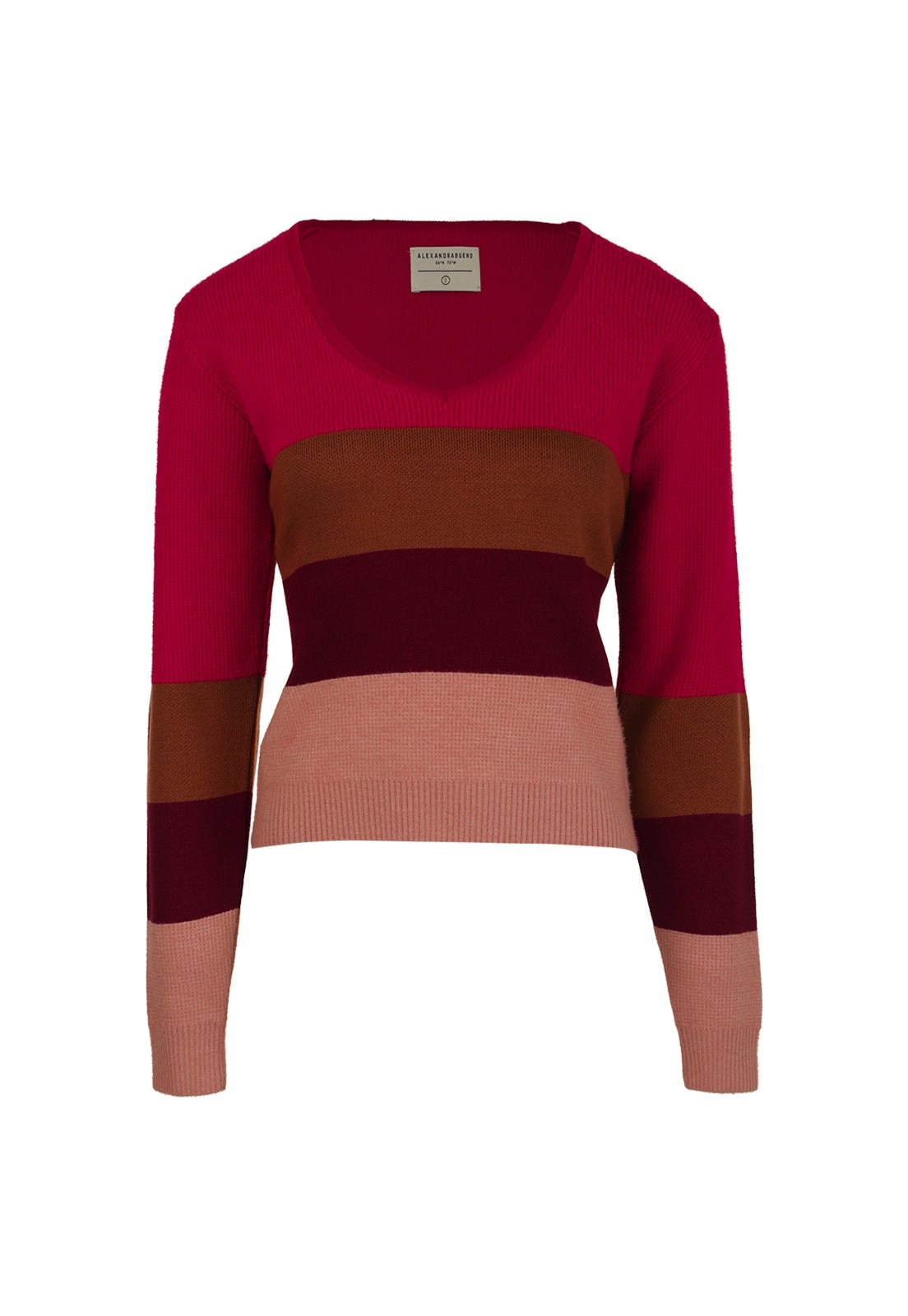 MIX BERRIES SHORT KNIT SWEATER - imagen 1
