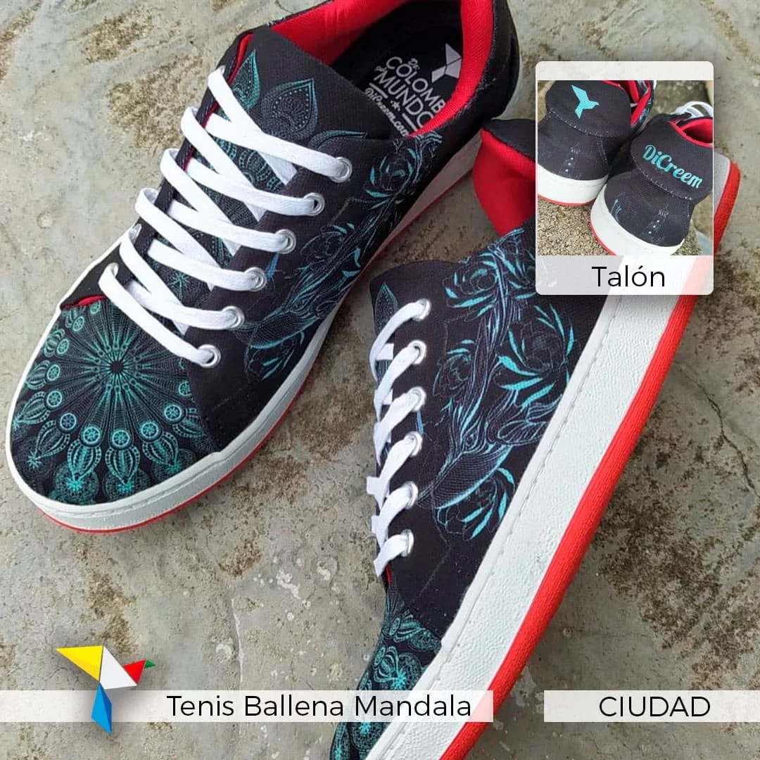 Ballena Mandala – Tenis - imagen 1
