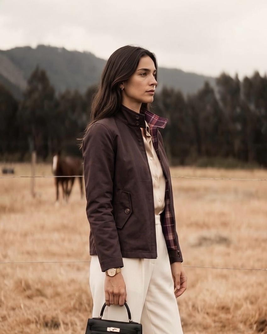 Chaqueta Harrington - Gabardina Café - imagen 1