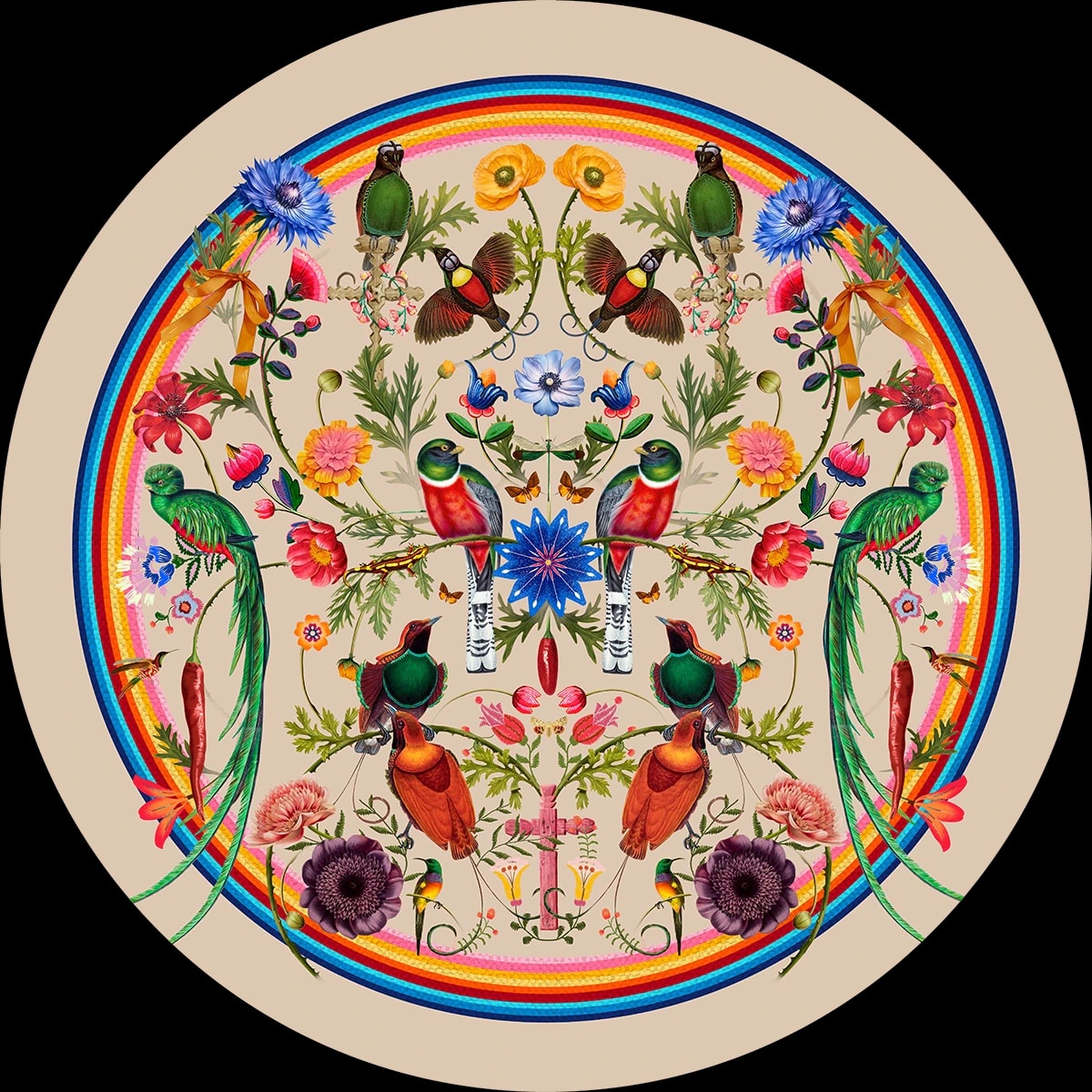 Tabla Redonda - Mexica Ivory - imagen 1