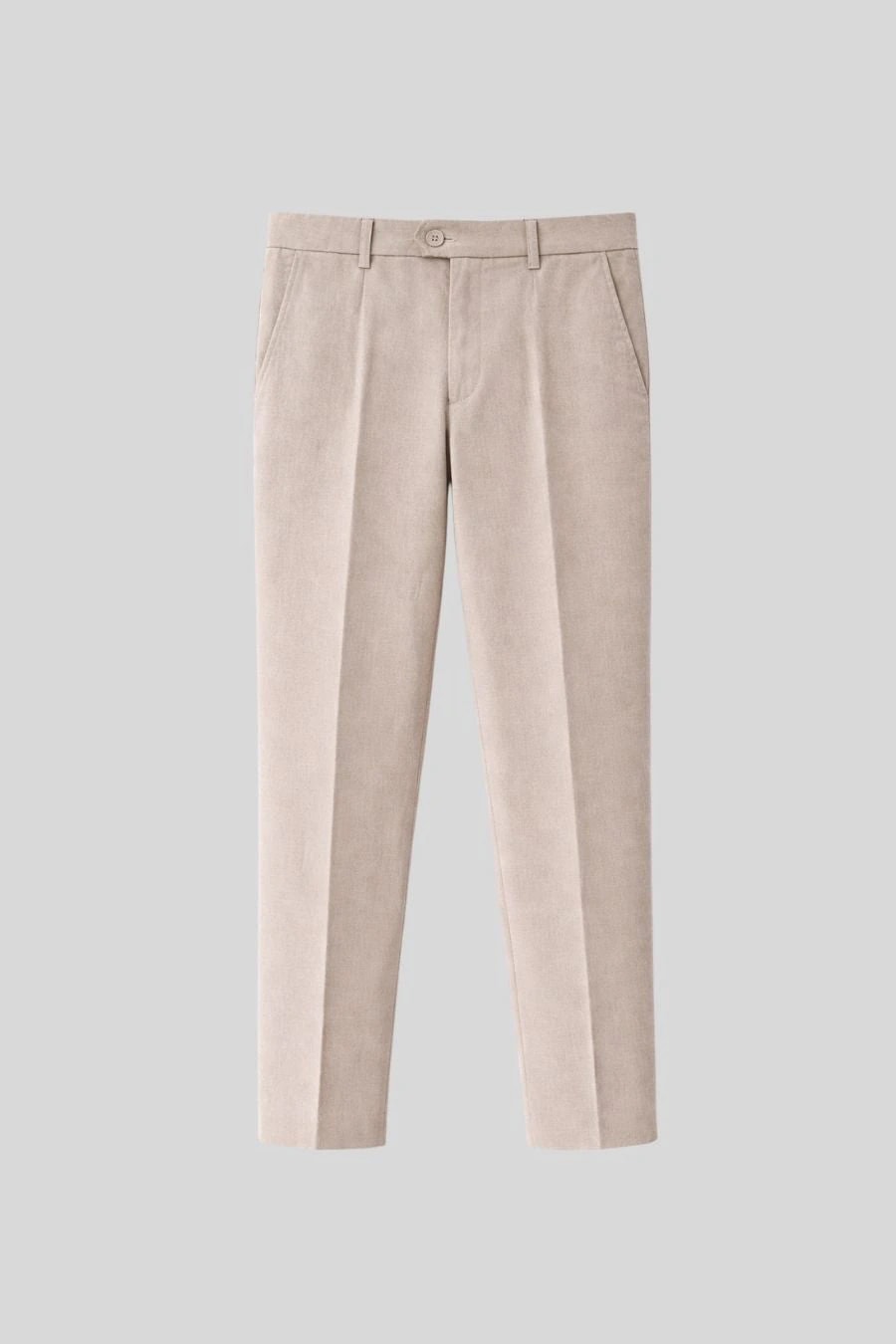 Men's pants beige vittorio - imagen 1