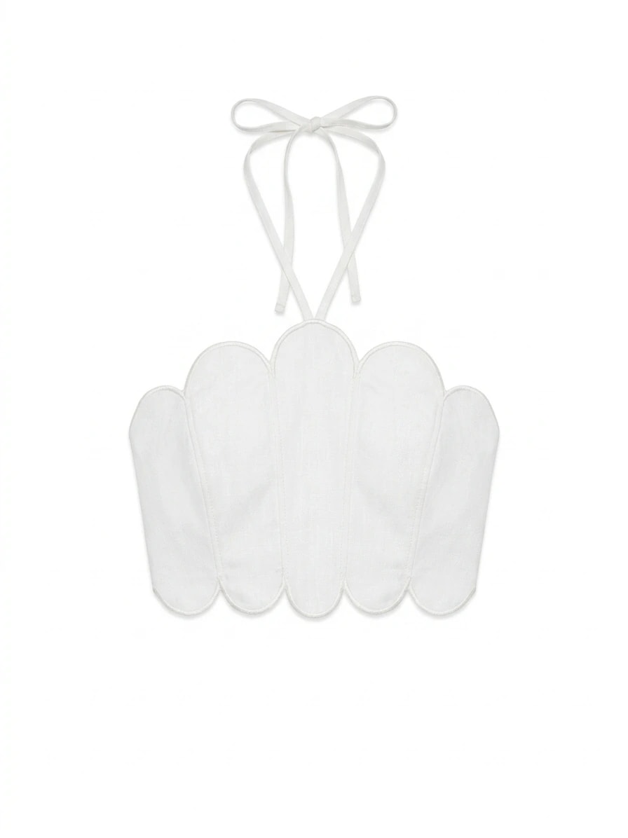 LENA TOP IVORY - imagen 1