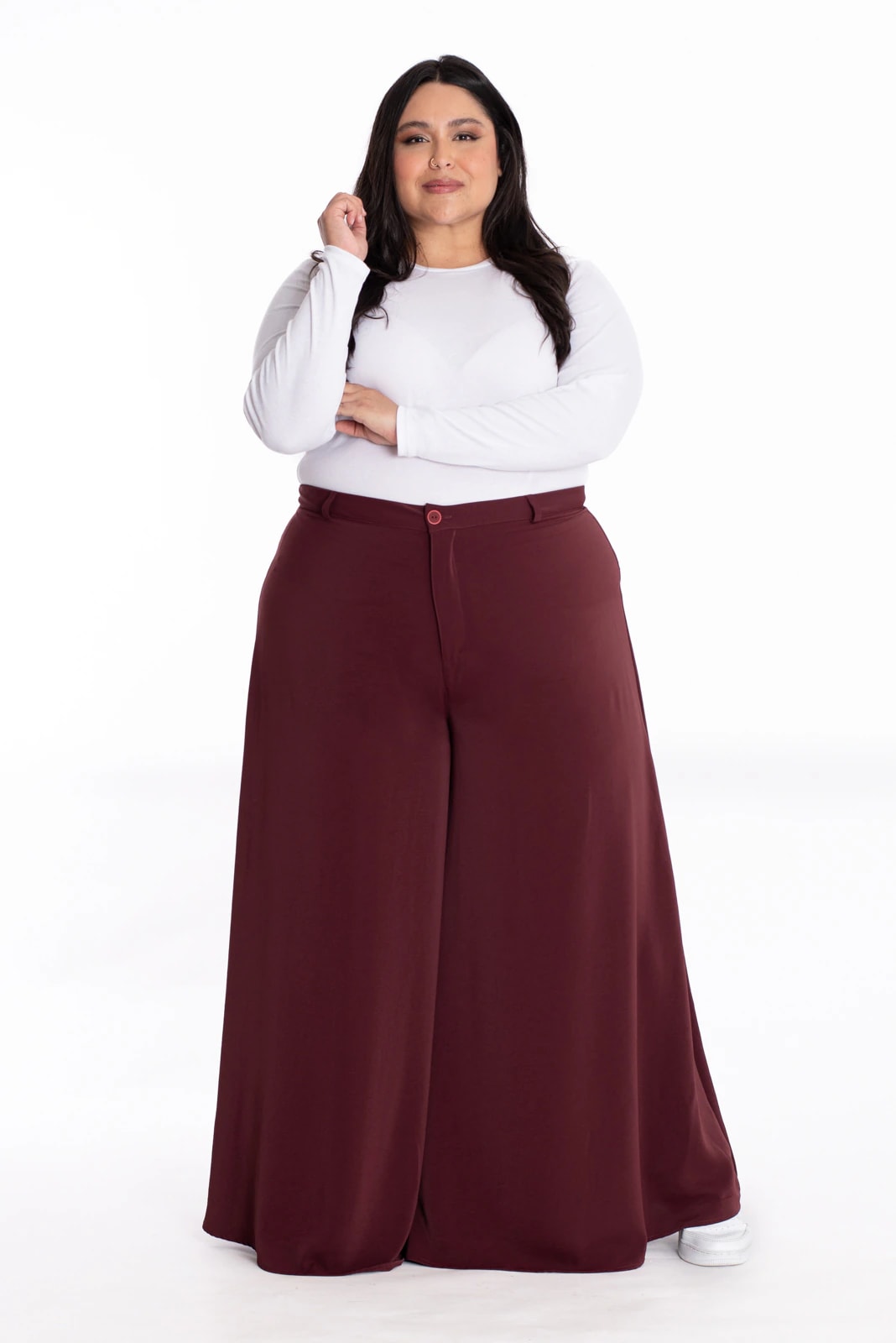 Pantalón Flora Vino - imagen 1