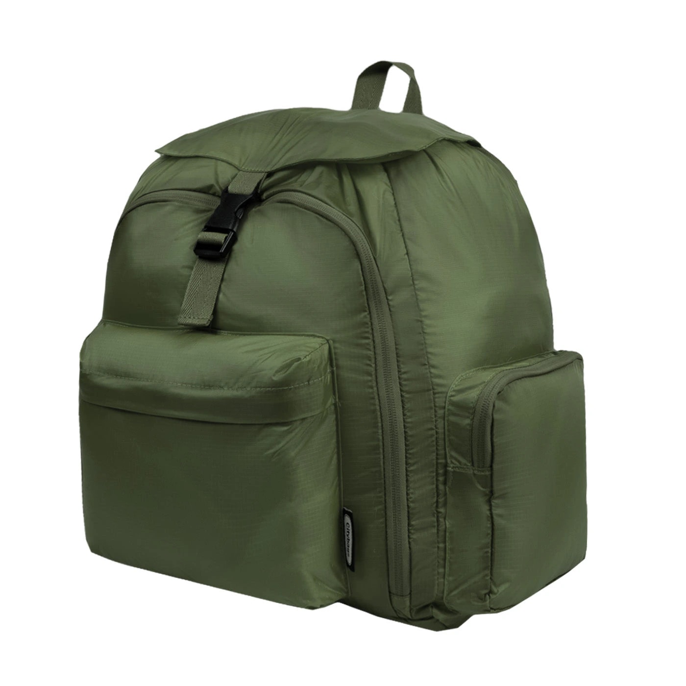 Morral Mochilero XL Verde Militar Citybags - imagen 1
