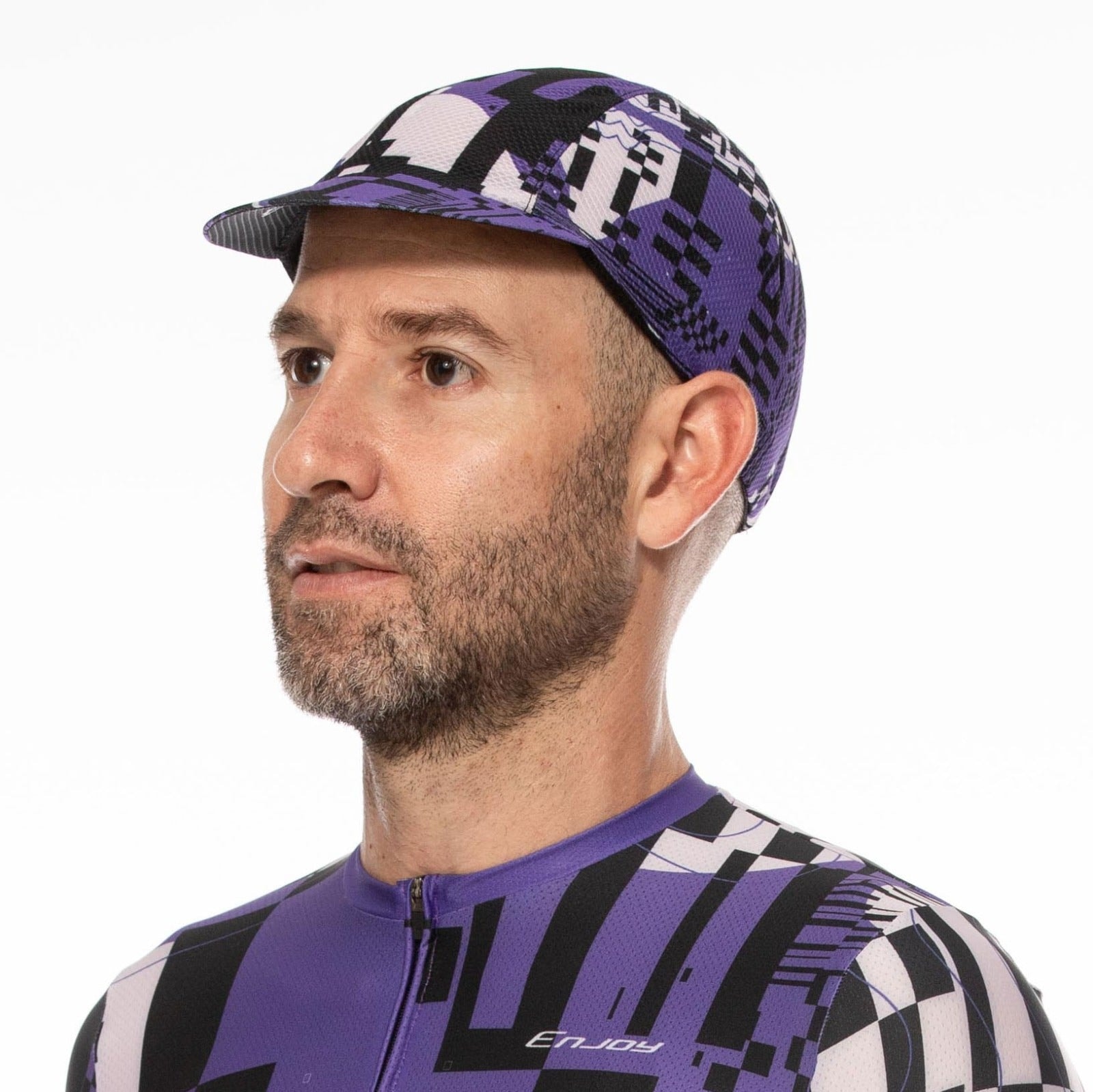 Cycling Cap  Unisex GLITCHCORE - imagen 1