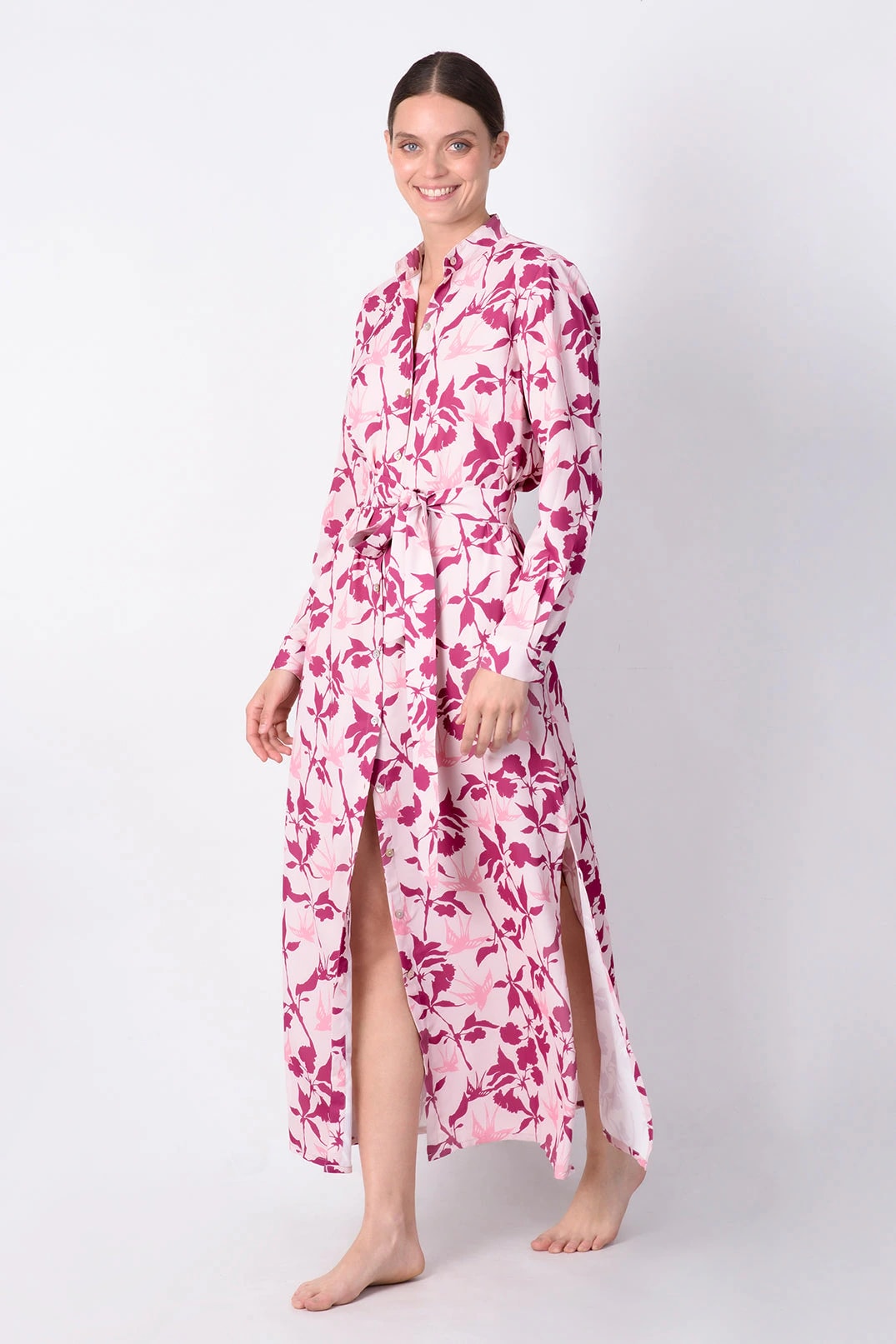 Vestido Libre Colibrí Rosado - imagen 1