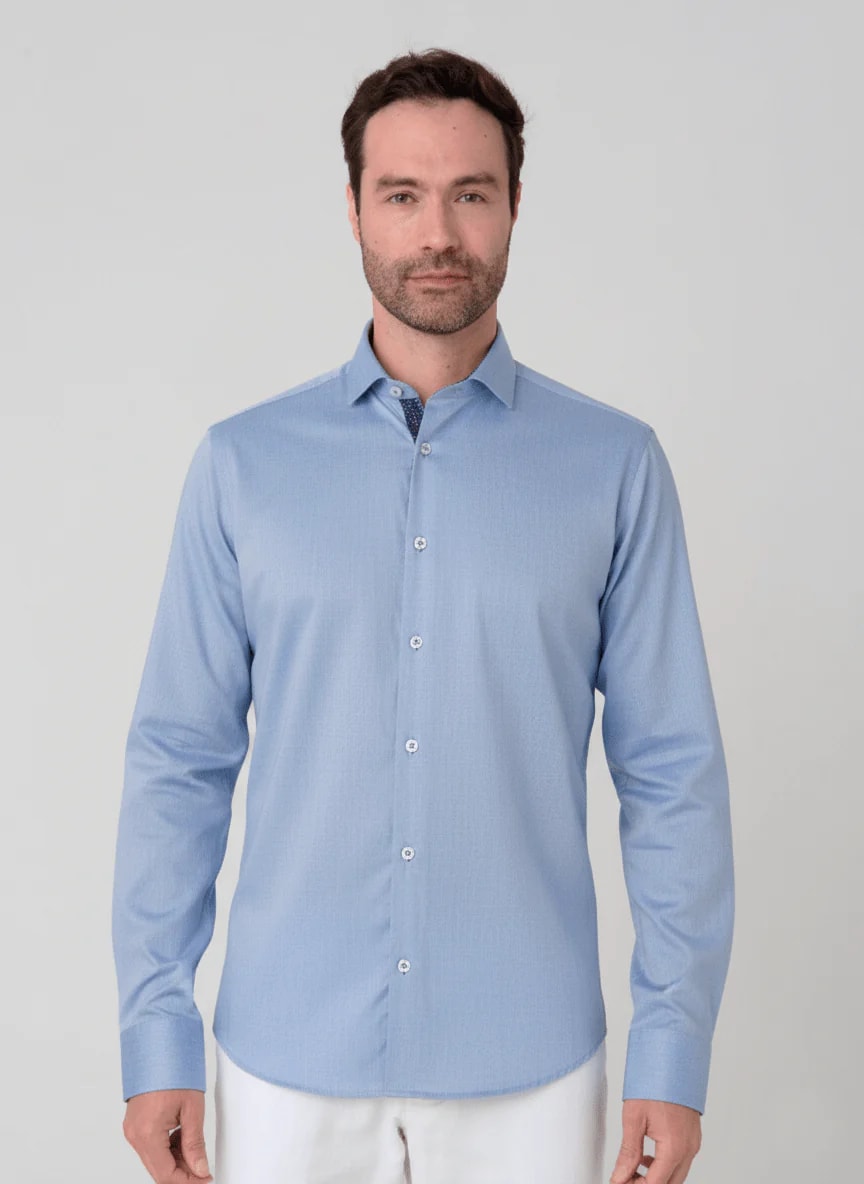 CAMISA ML CONTRASTES - imagen 1