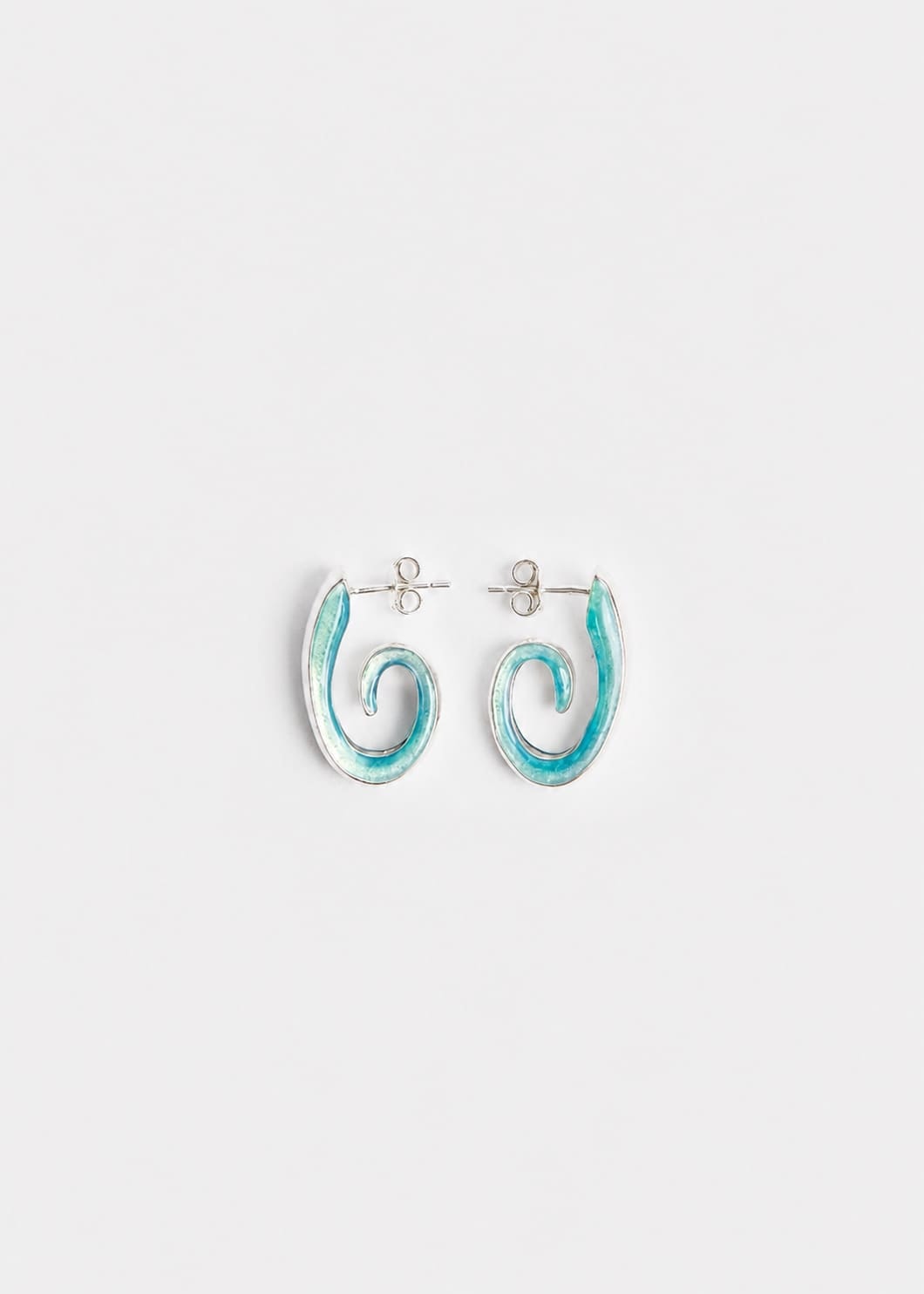 Aretes Spiral Agua - imagen 1