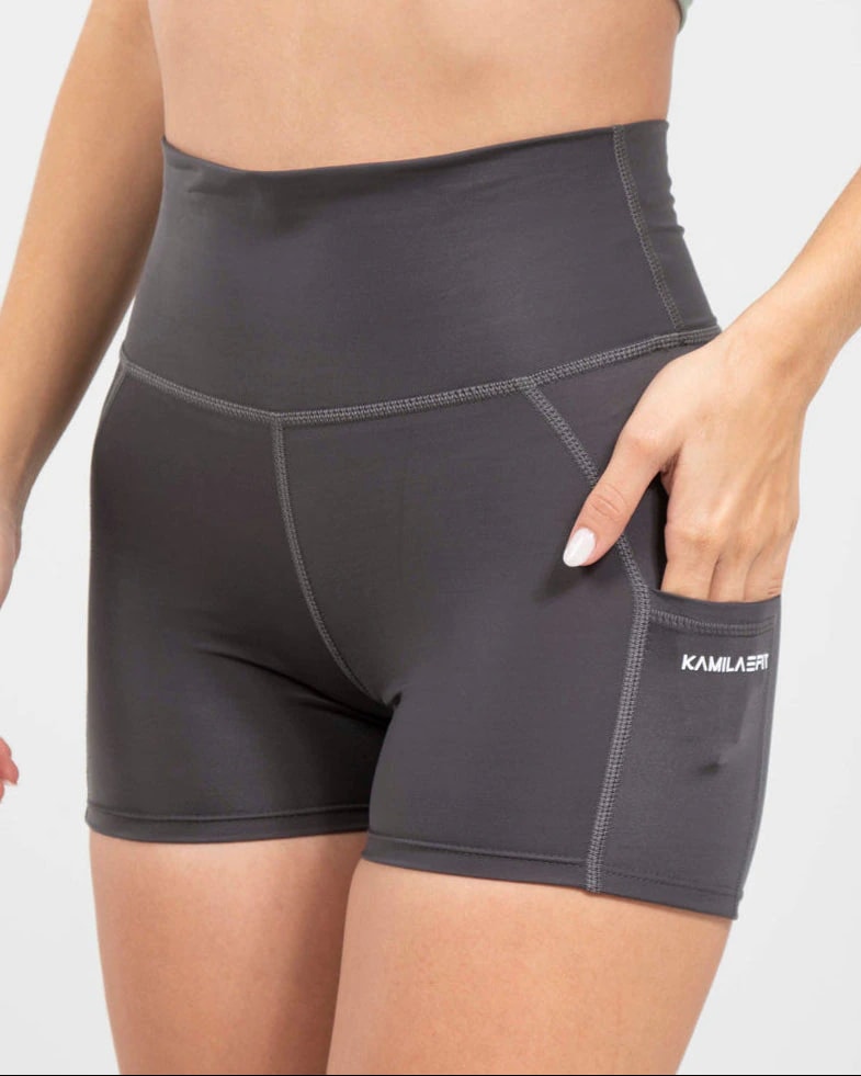 Biker Tiro Alto Con Bolsillos - imagen 1