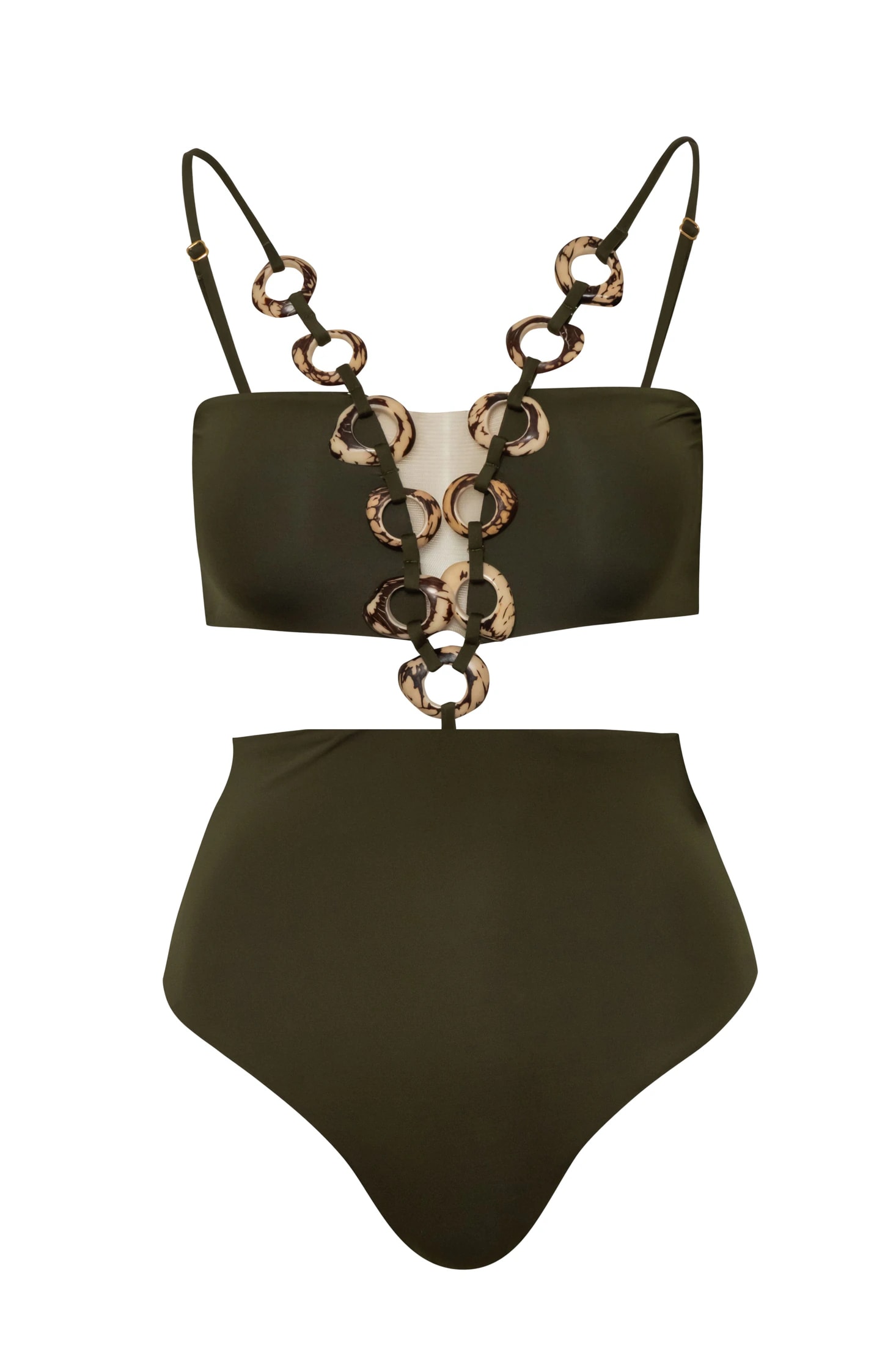 VERONICA ONE PIECE / Verde Oliva - imagen 1