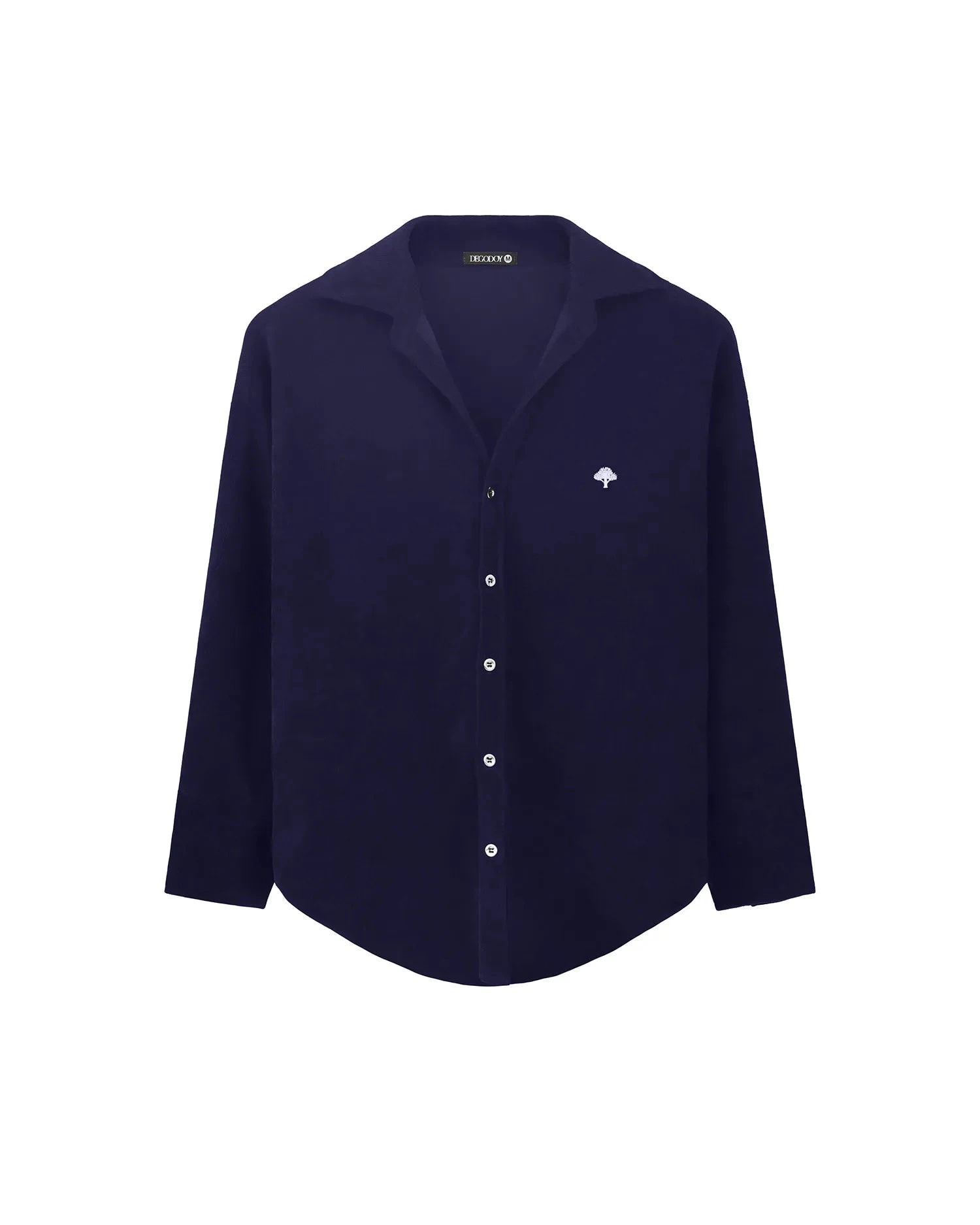 Camisa Clasica Pana Azul - imagen 1