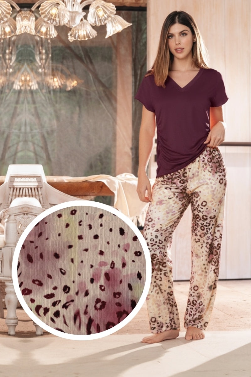 Pijama Pantalón Estampado - imagen 1