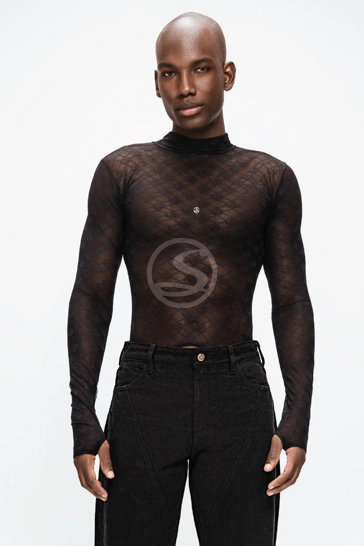 Mesh Nómada Negro Santísimas Men Ref. S-567 - imagen 1