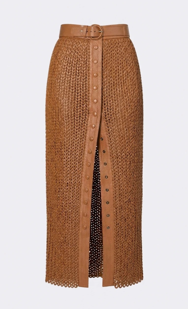 Karin leather skirt - imagen 1