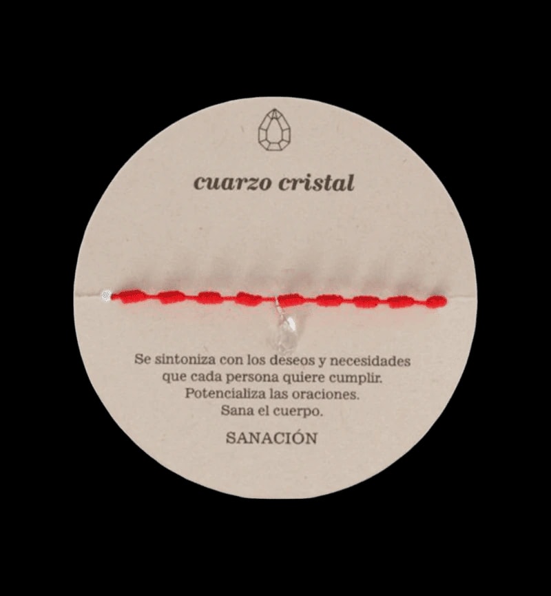Pulsera de Cuarzo Cristal - imagen 1