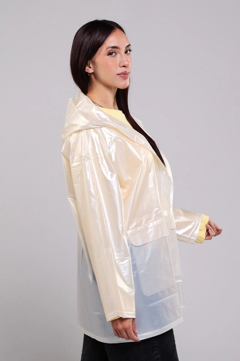 Capa Lluvia Perla Cream - imagen 1
