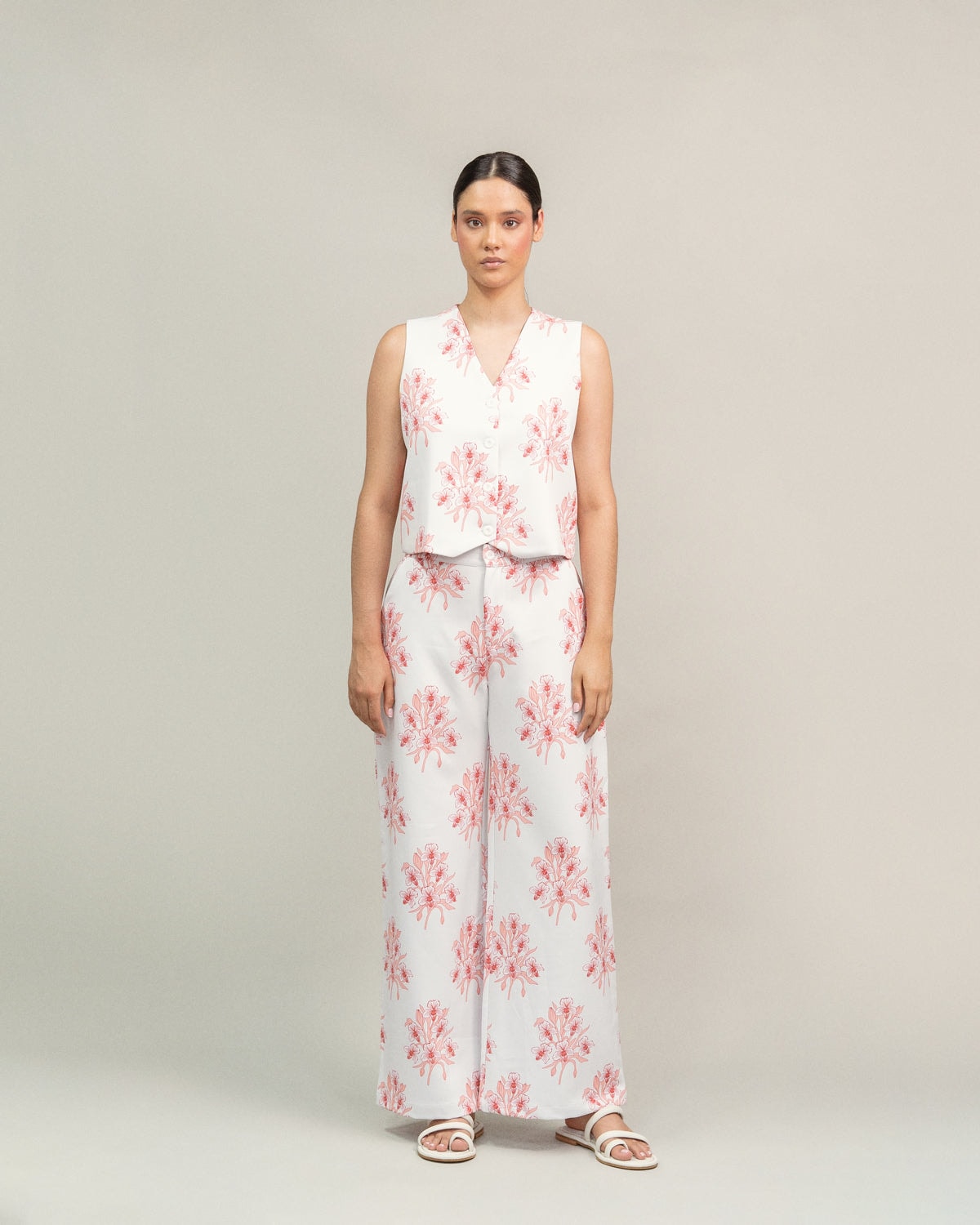 Pantalón Bouquet Coral - imagen 1