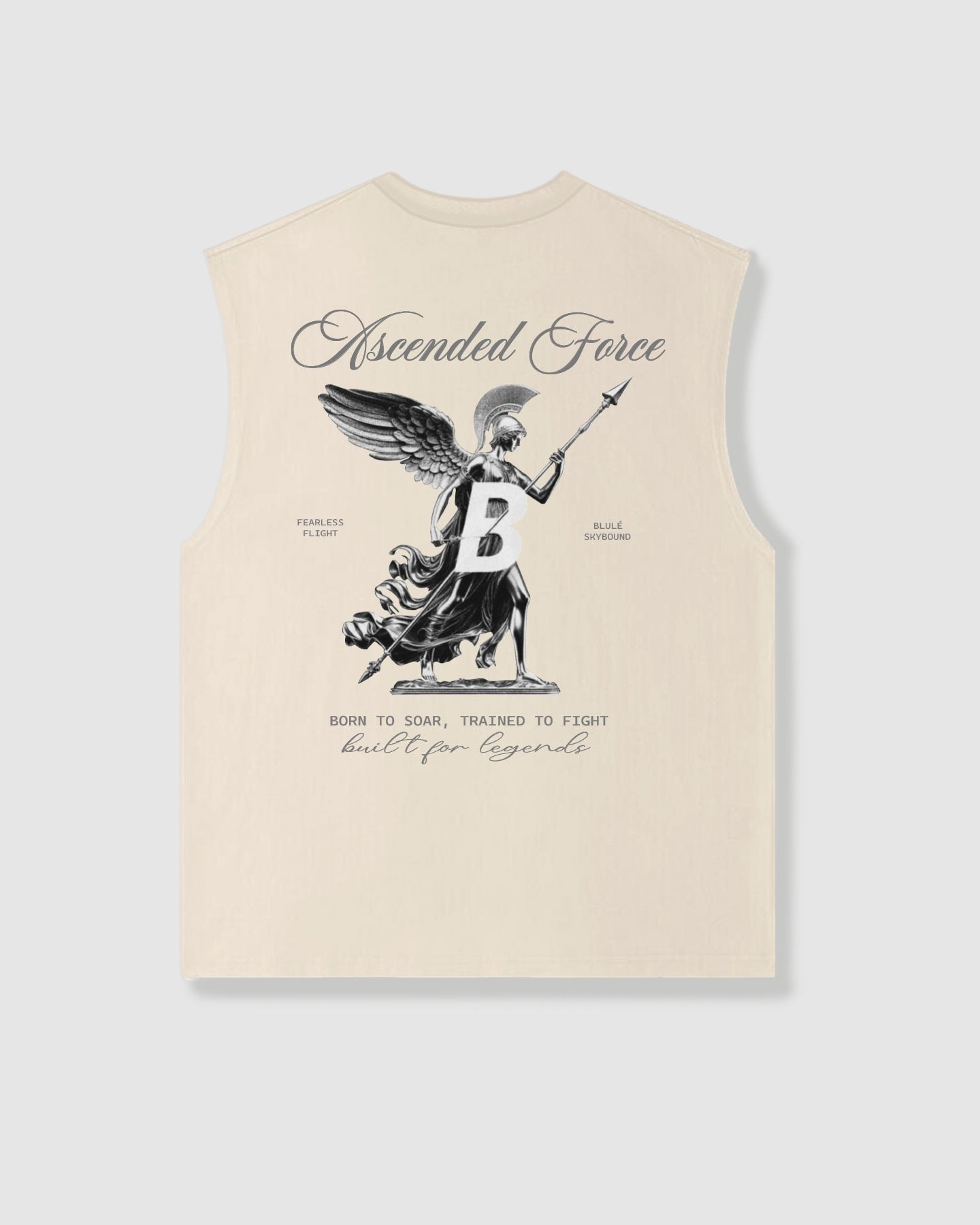 Oversized Sleeveless Ascended Force Vanilla - imagen 1