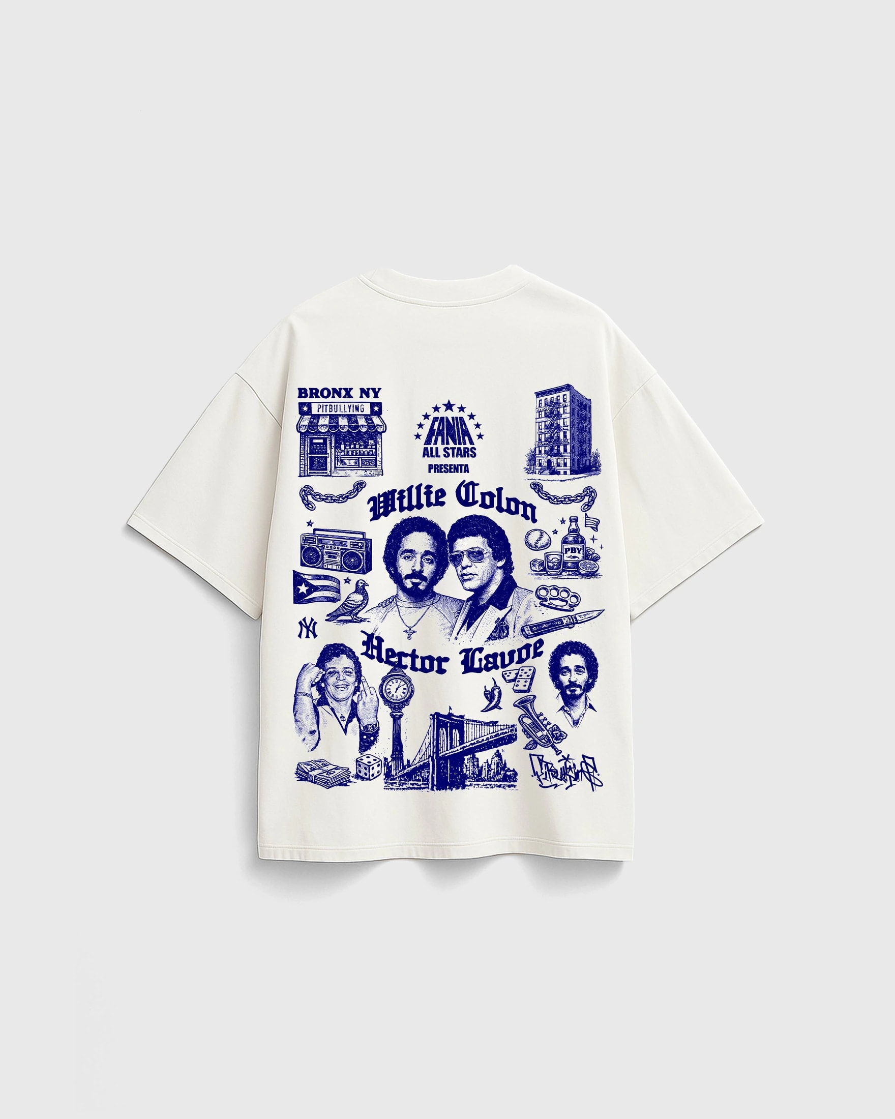 Camiseta Oversize Fania Bronx - imagen 1