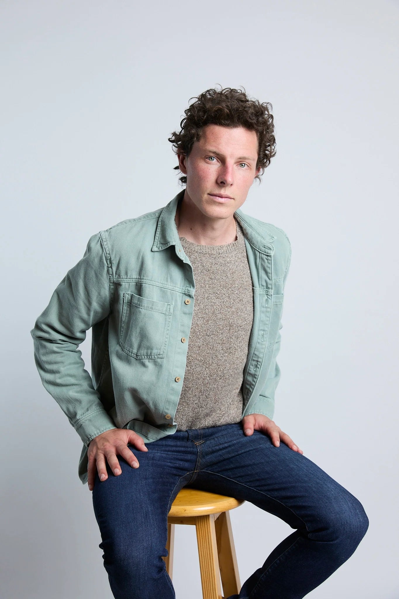 Sobrecamisa verde - imagen 1