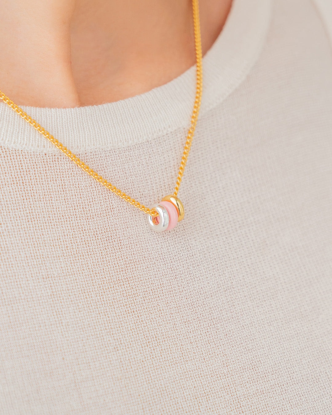 Set Collar + Aretes Donas - imagen 1