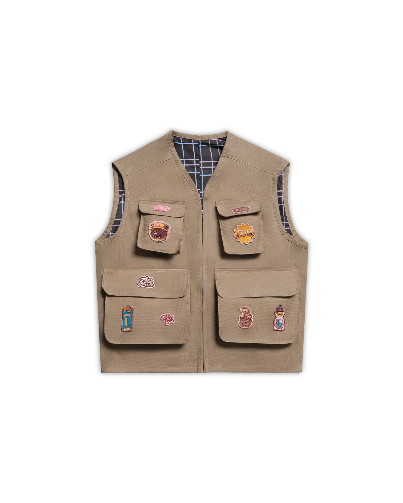 The Explorer Chocolate Chip Cargo Vest - imagen 1