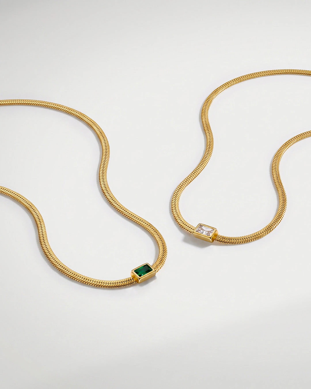 Collar Serpiente Piedra - imagen 1