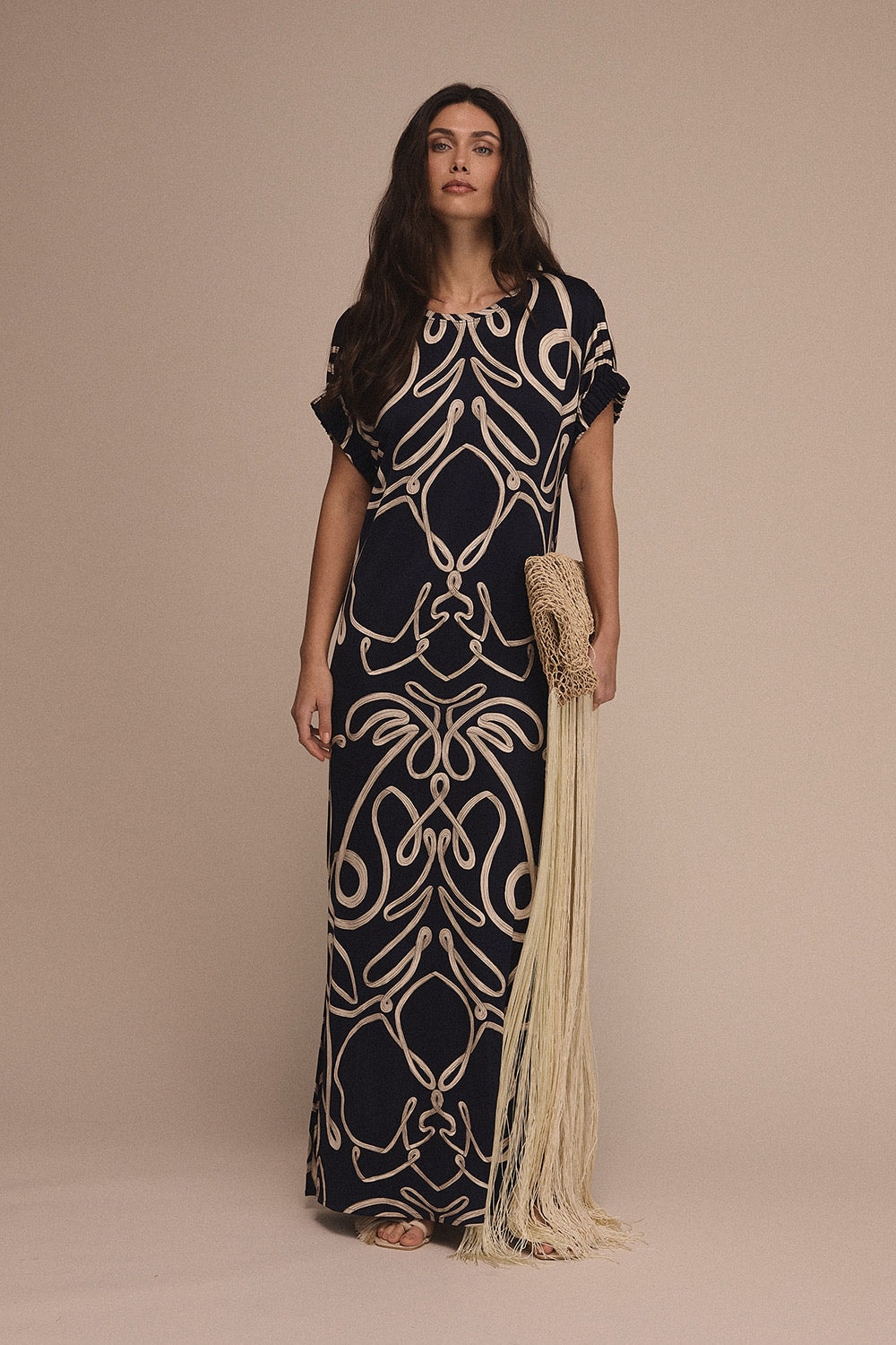 Vestido Rosedal azul Navy - imagen 1