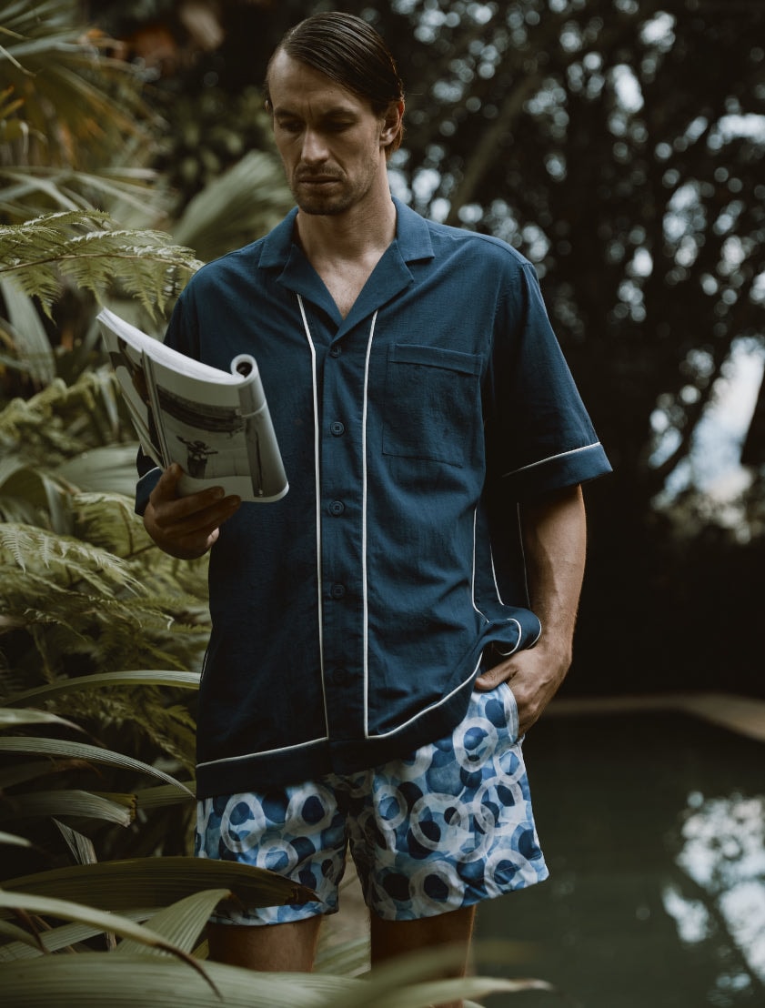 Positano Dark Navy - Camisa - imagen 1