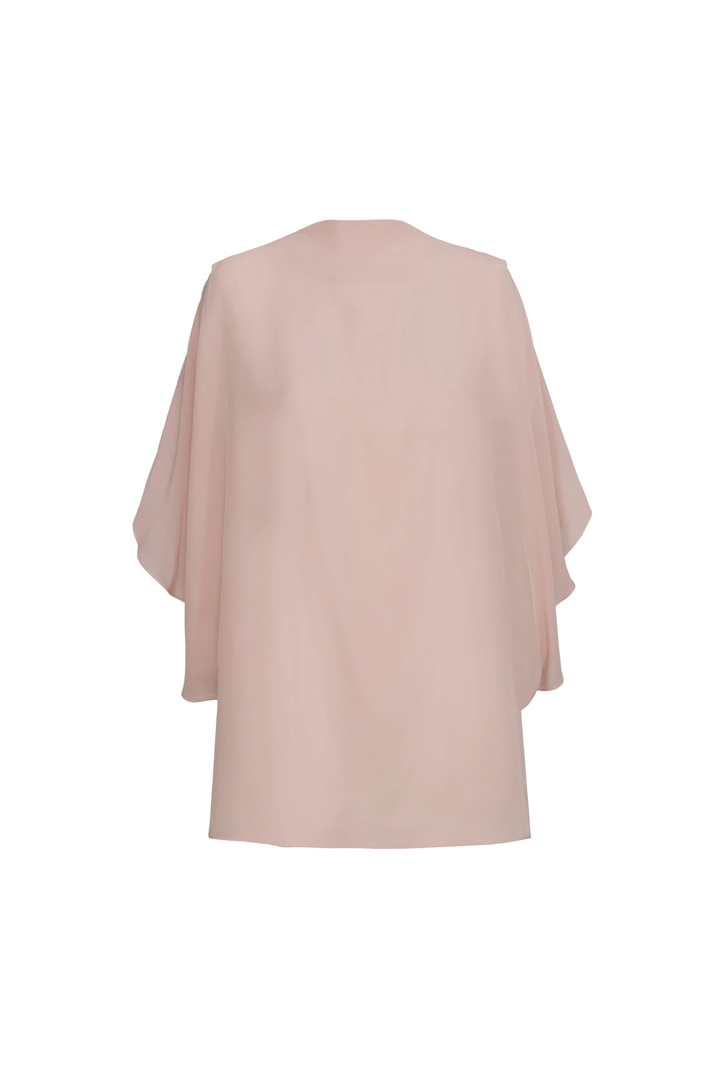 Manzanares Crepe Chine Blouse / Dust Pink - imagen 1