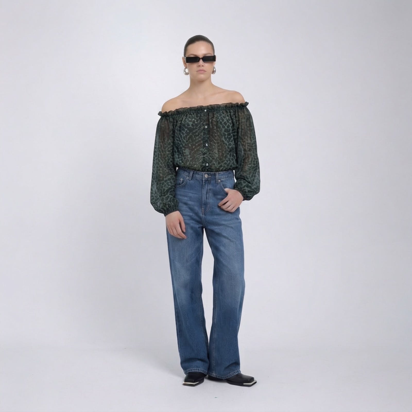 CAMISA MELENA VERDE - imagen 1