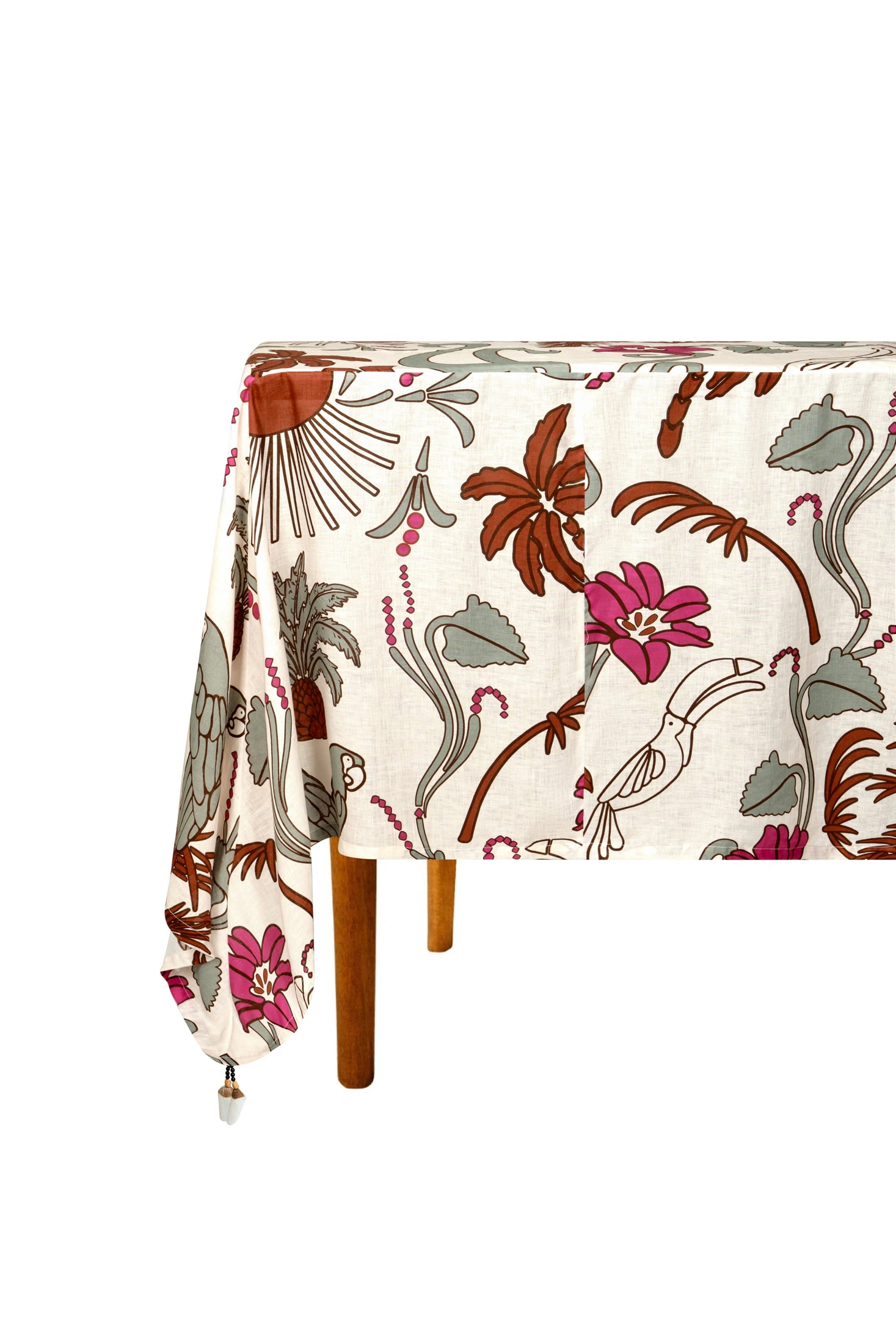 Tablecloth Fuchsia Garden - Midi - imagen 1