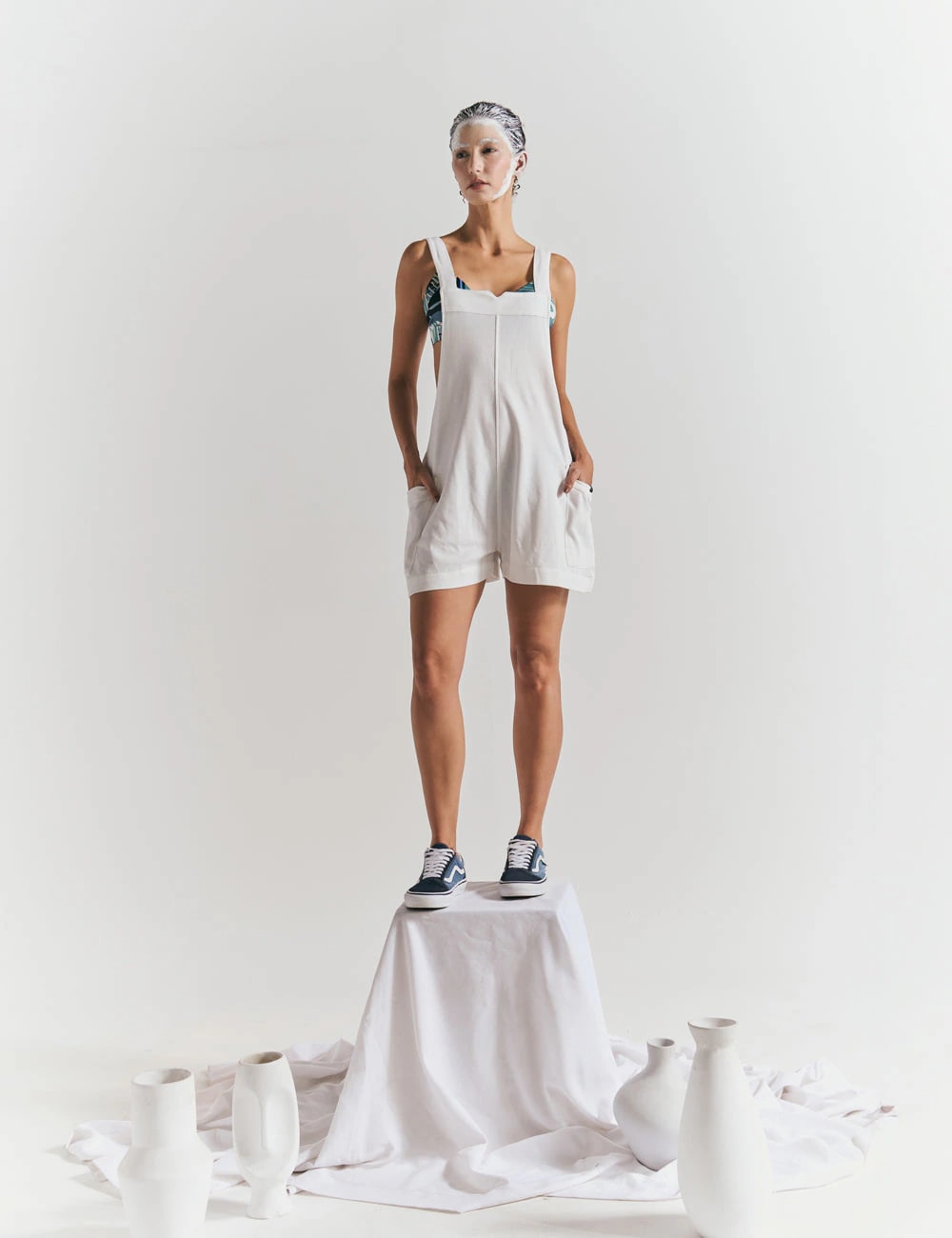 Romper Tirantas Haoma crudo Mujer - imagen 1