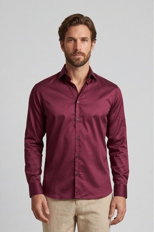 Camisa manga larga para hombre Jon Sonen 020224065 - imagen 1