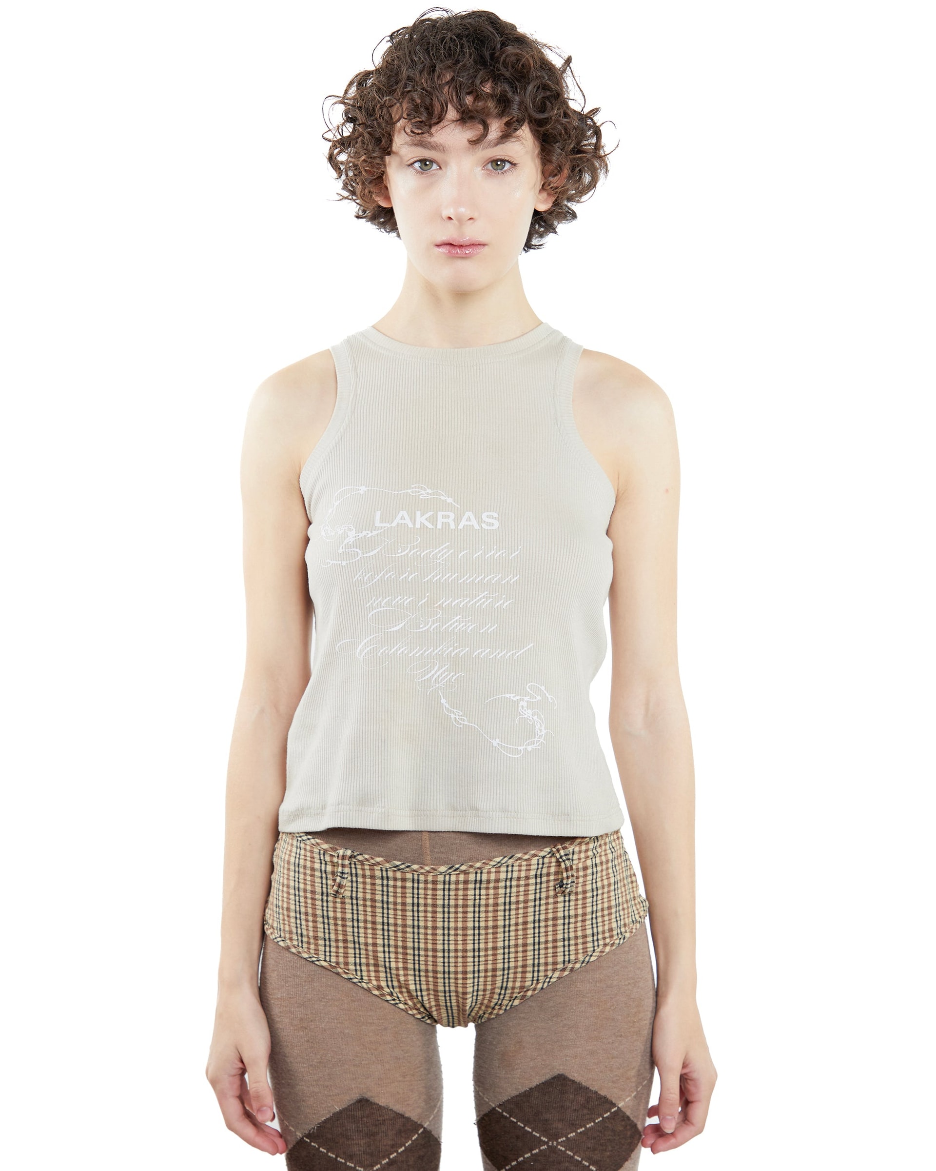 Lakras Cream Tank Top - imagen 1